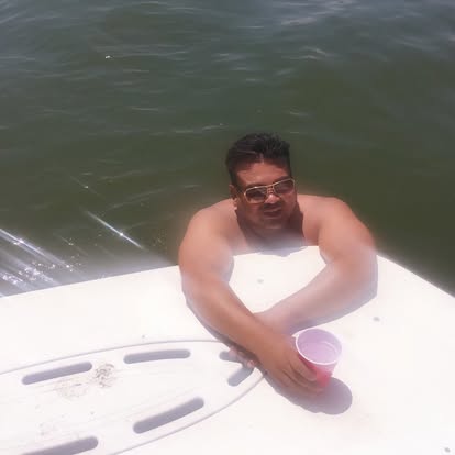 Oliver Maldonado Author photographed at Leaisure Lake Tahoe on Boat