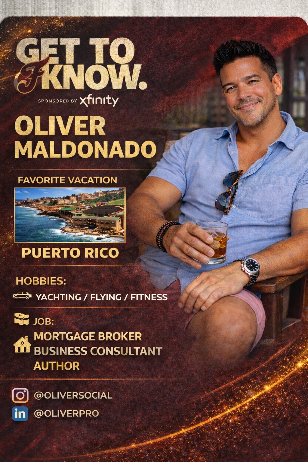 Get to KNow Oliver Maldonado Photographed