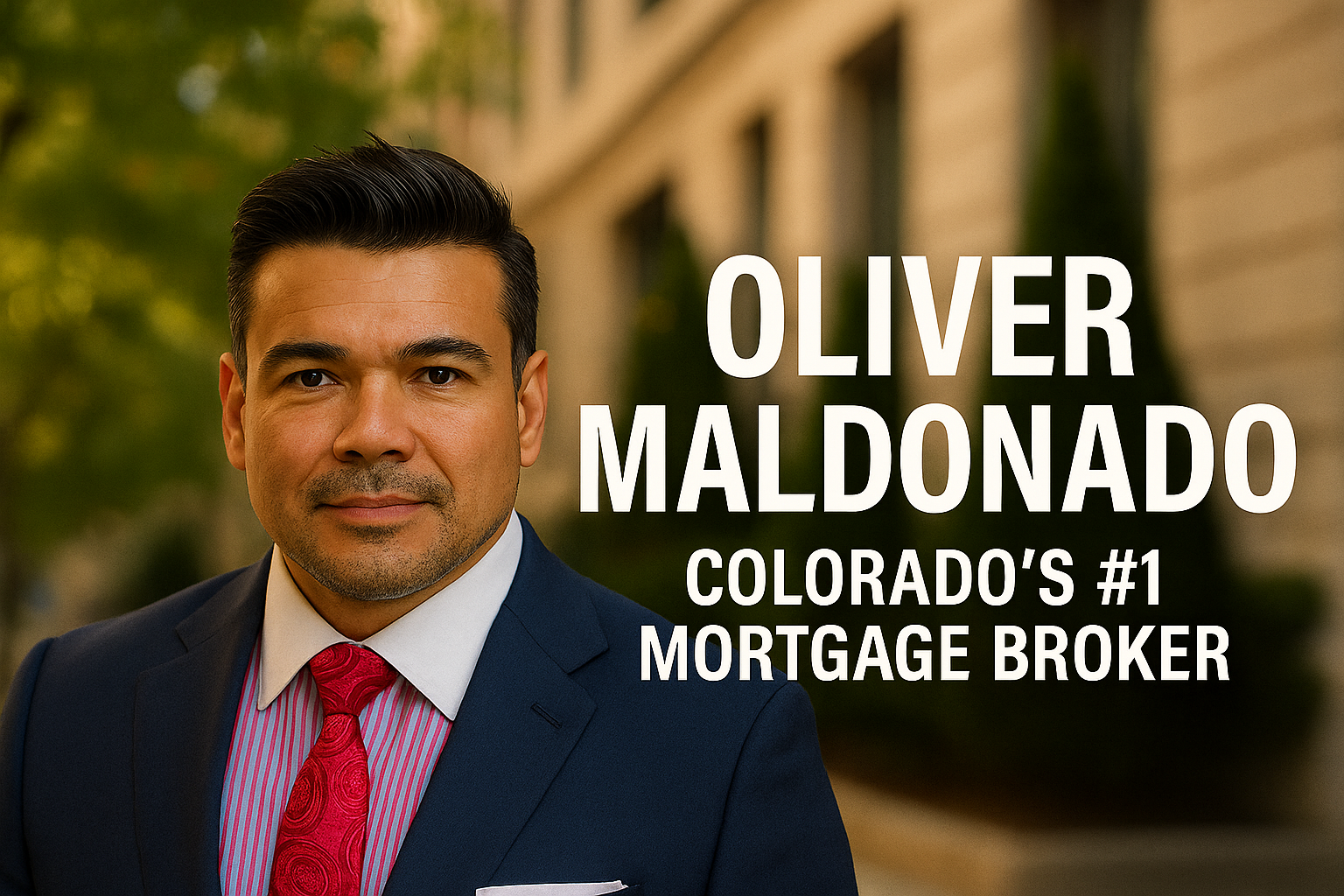 Oliver Maldonado Photographed Colorado's #1 Mortgage Broker Image